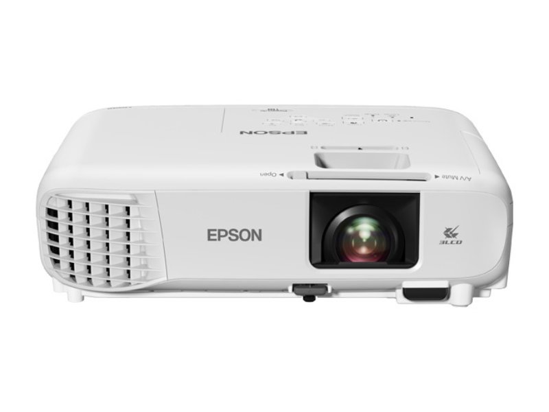 Epson PowerLite 118 3LCD XGA Classroom Projector – 3800 Lumens, Dual HDMI – V11HA03020