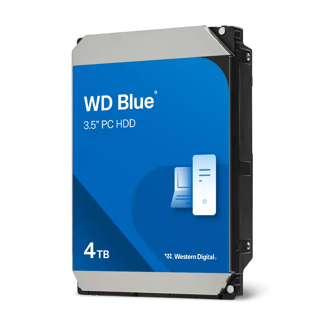 WD Blue 4TB 3.5-inch SATA Hard Drive – 5400 RPM – WD40EZZX