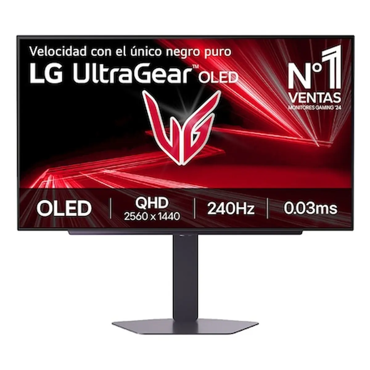 LG 27GX704A-B – LG ULTRAGEAR 27IN 27GX704A-B (2560X1440) OLED GAMING MONITOR, 240HZ, 0.03MS RESP
