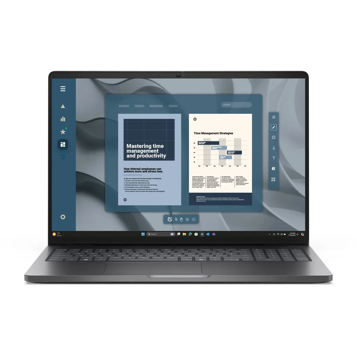 Dell 4THRP – DELL PRO 16 PC16255 RYZ 5 220 16 GB 256GBSSD 16INCH FHD NON TOUCH CAMERA AMDRYZE