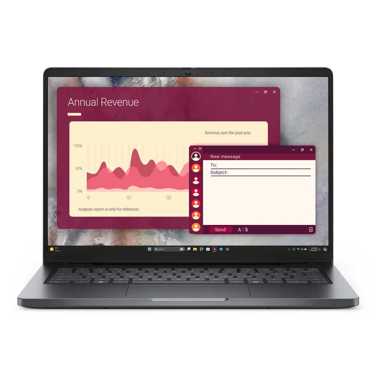 Dell Pro 14 Business Laptop – Intel Core 5 120U, 16GB RAM, 512GB SSD, 14" Display, Windows 11 Pro