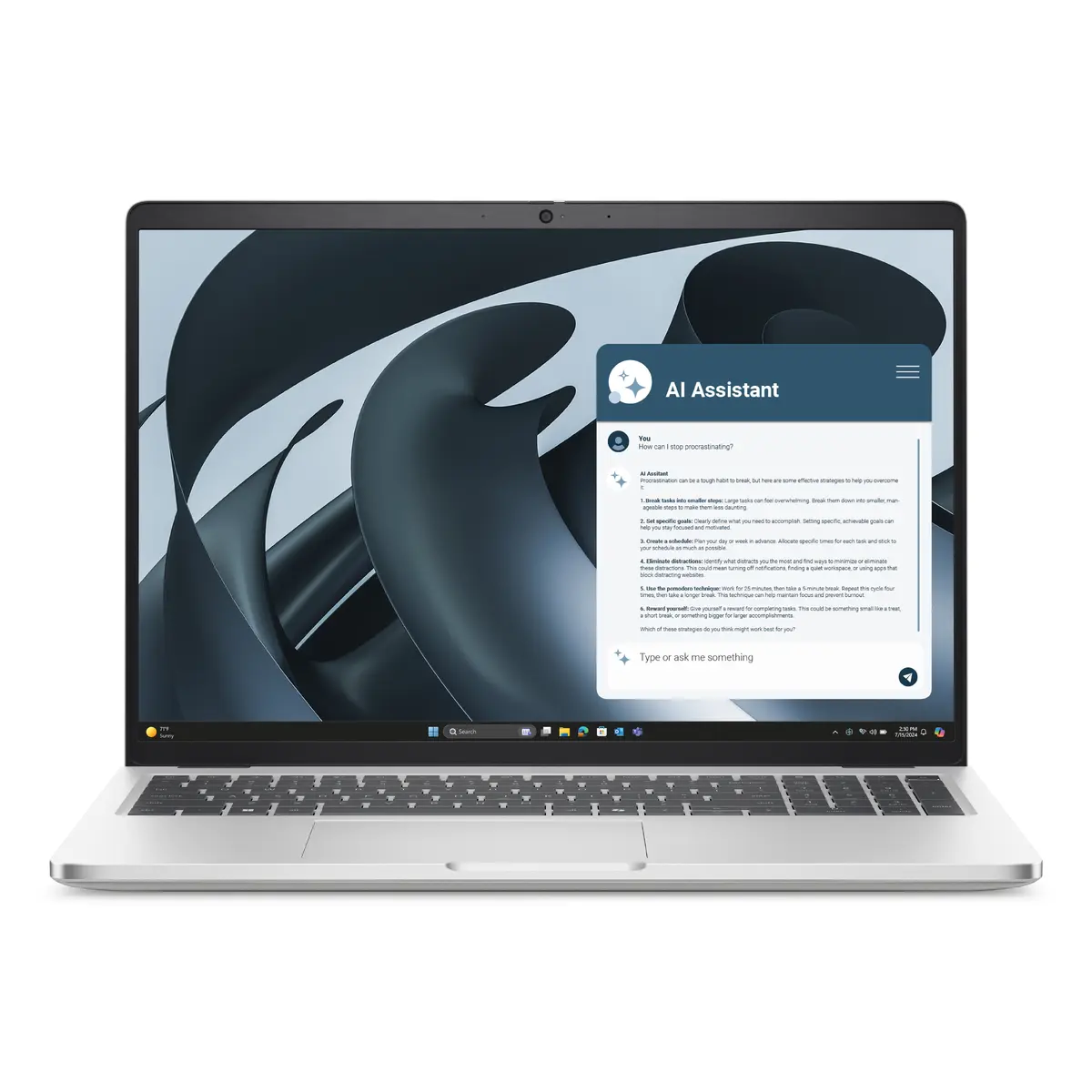Dell Pro 16 Plus Business AI Laptop – Ryzen 7 PRO 250, 16GB RAM, 512GB SSD, 16" Display, Windows 11 Pro