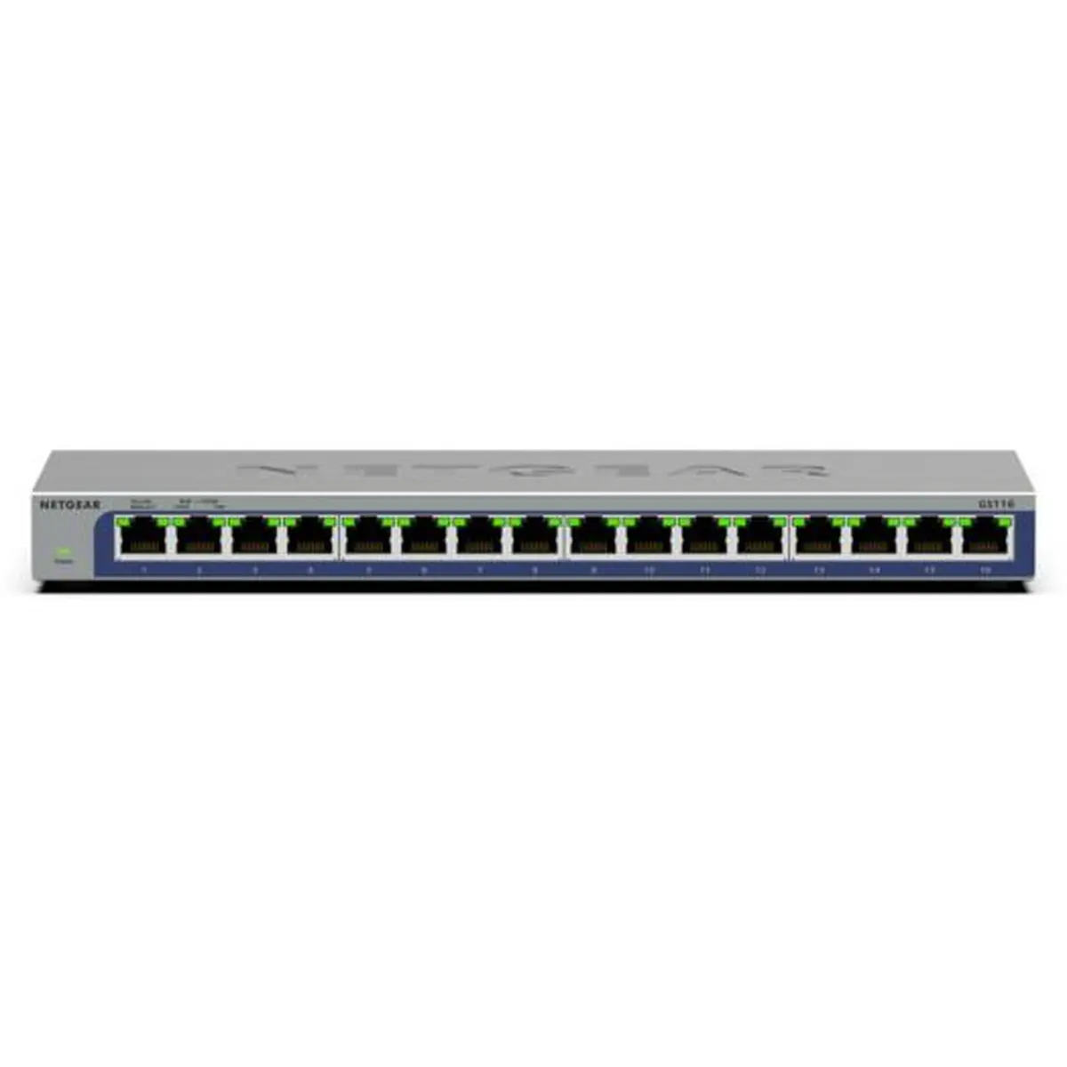 NETGEAR GS116-300NAS – NETGEAR 16PT DESKTOP GIGABIT SWTCH
